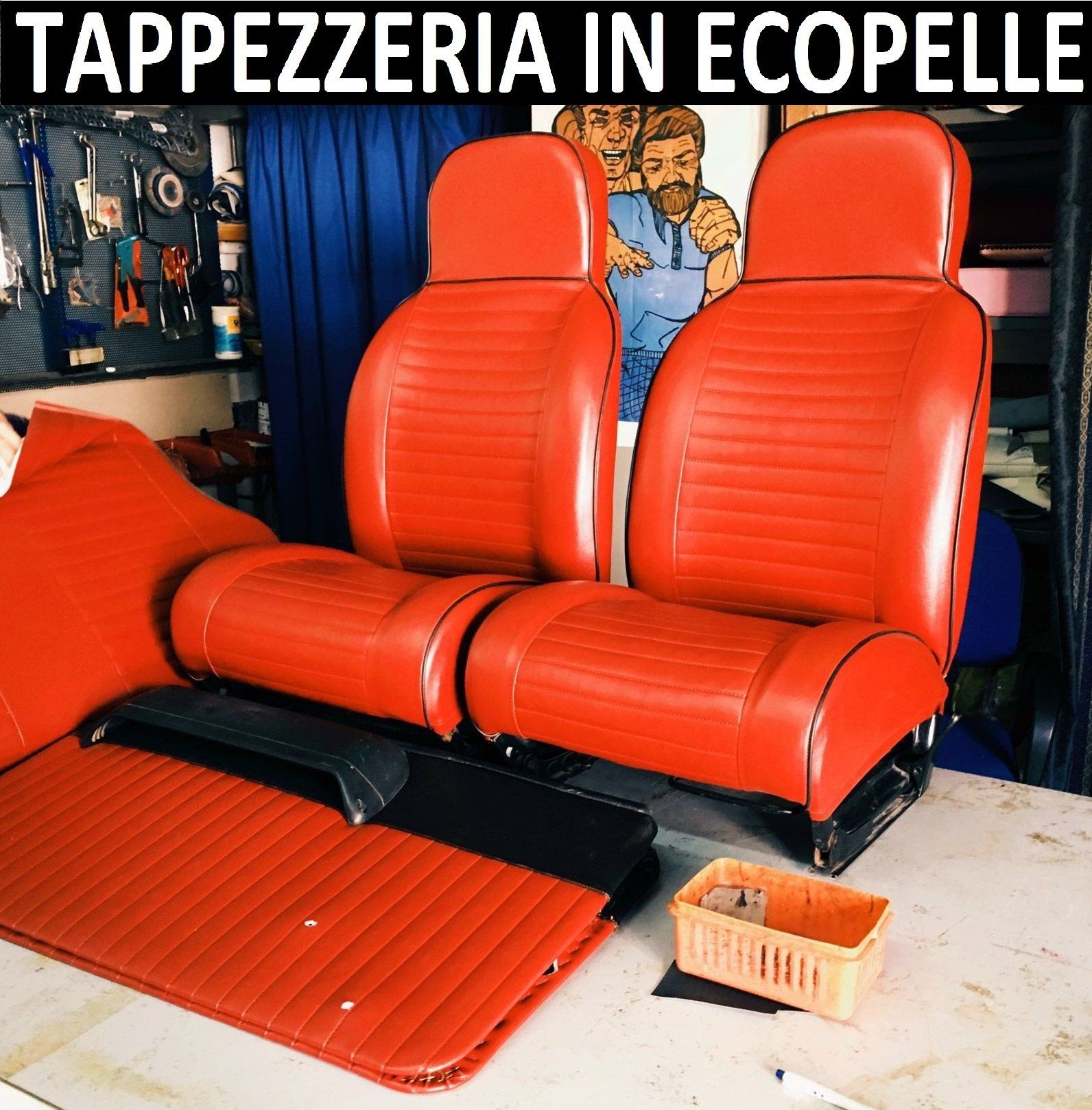 Dettaglio cucitura a mano - Tappezzeria Buononato