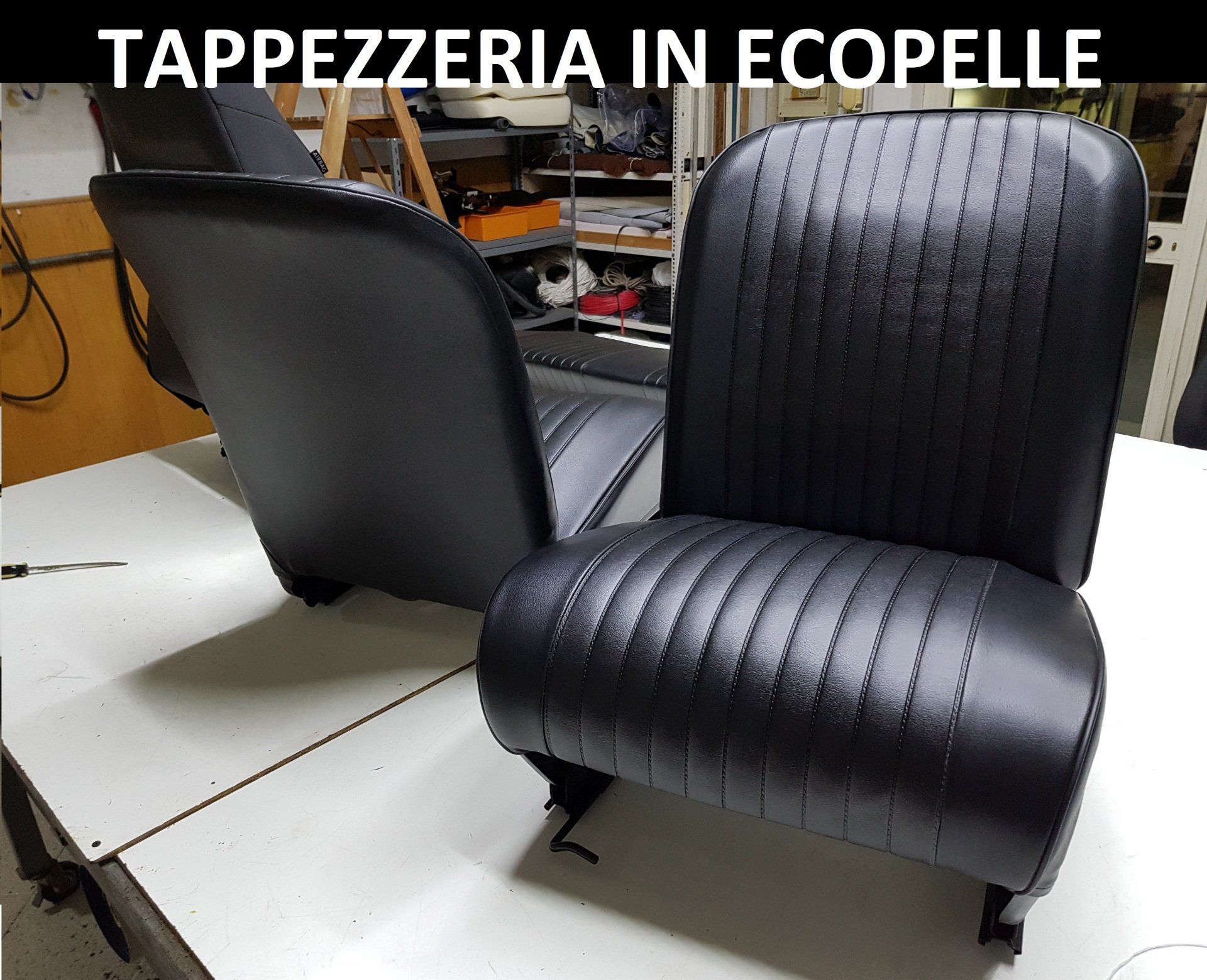 Rivestimento in pelle - Tappezzeria Buononato